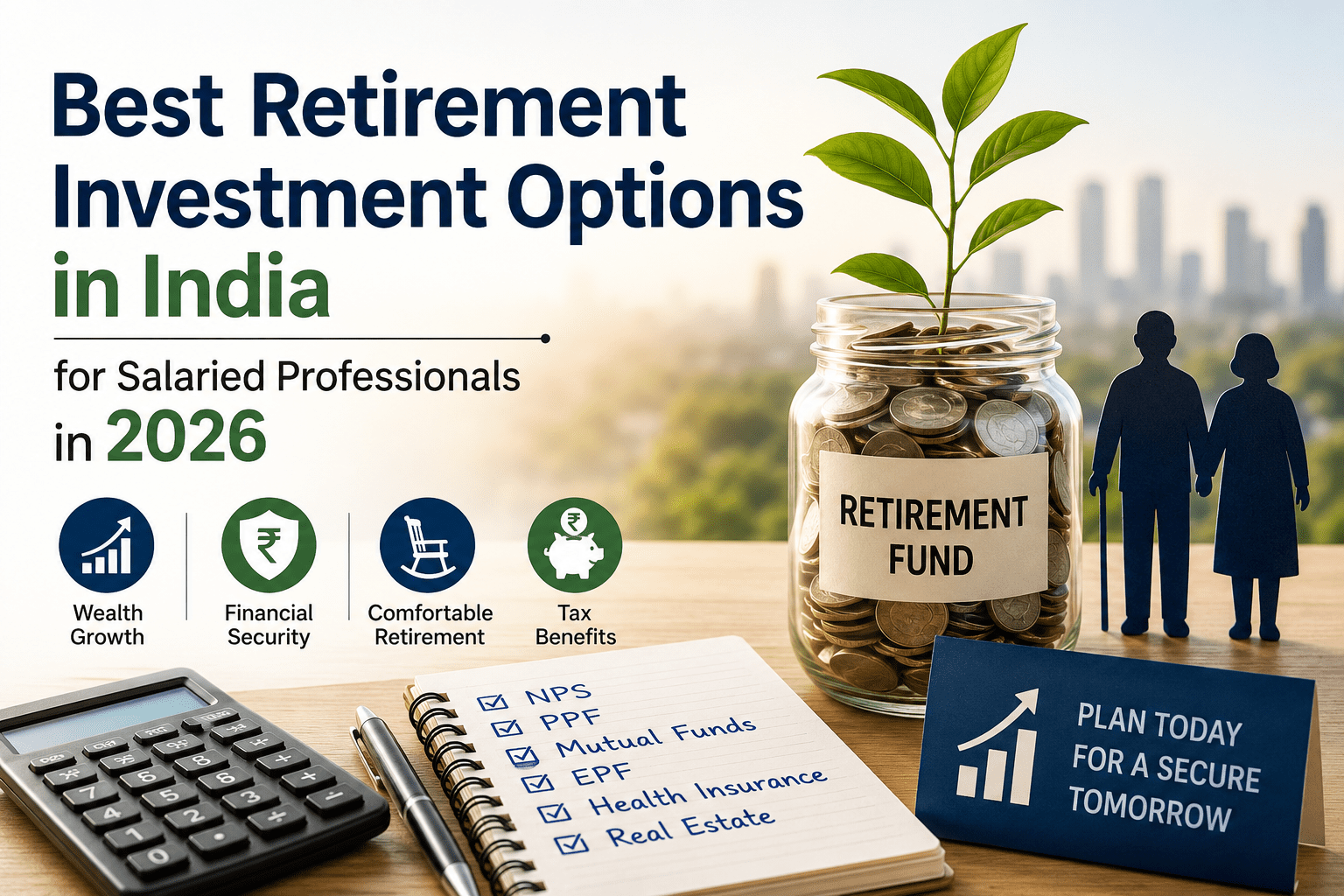 Best Retirement Investment Options in India for Salaried Professionals in 2026