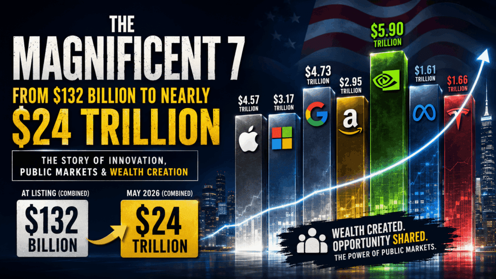 The Magnificent 7: What $132 Billion Became and Why Global Capital Favors America 1 Magnificient 7