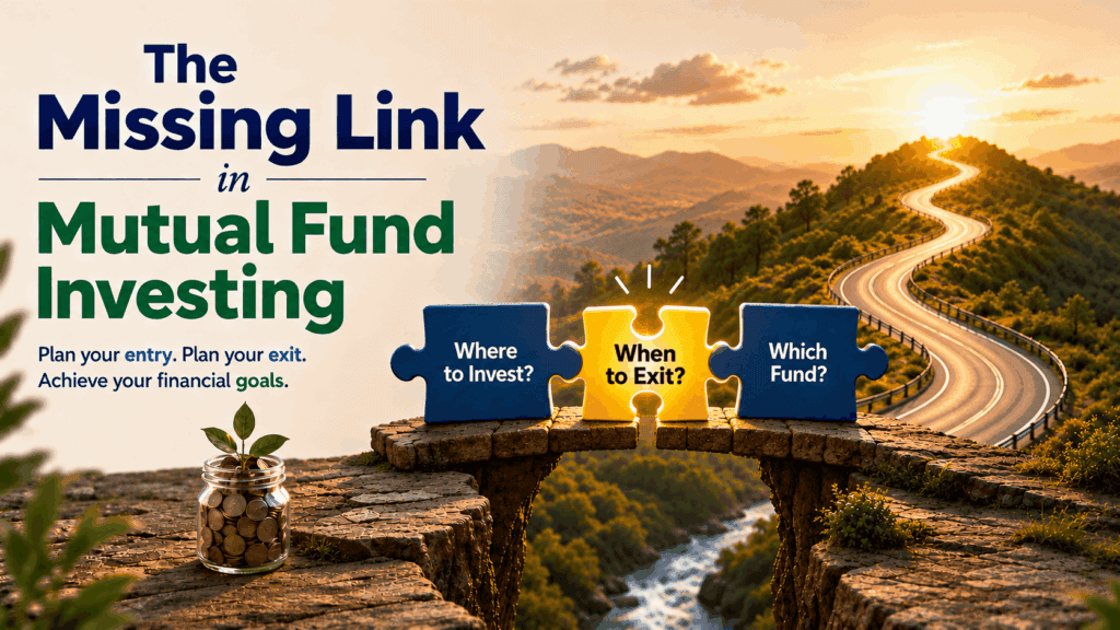 Illustration showing when to exit mutual funds as the missing link in goal-based investing and long-term wealth creation