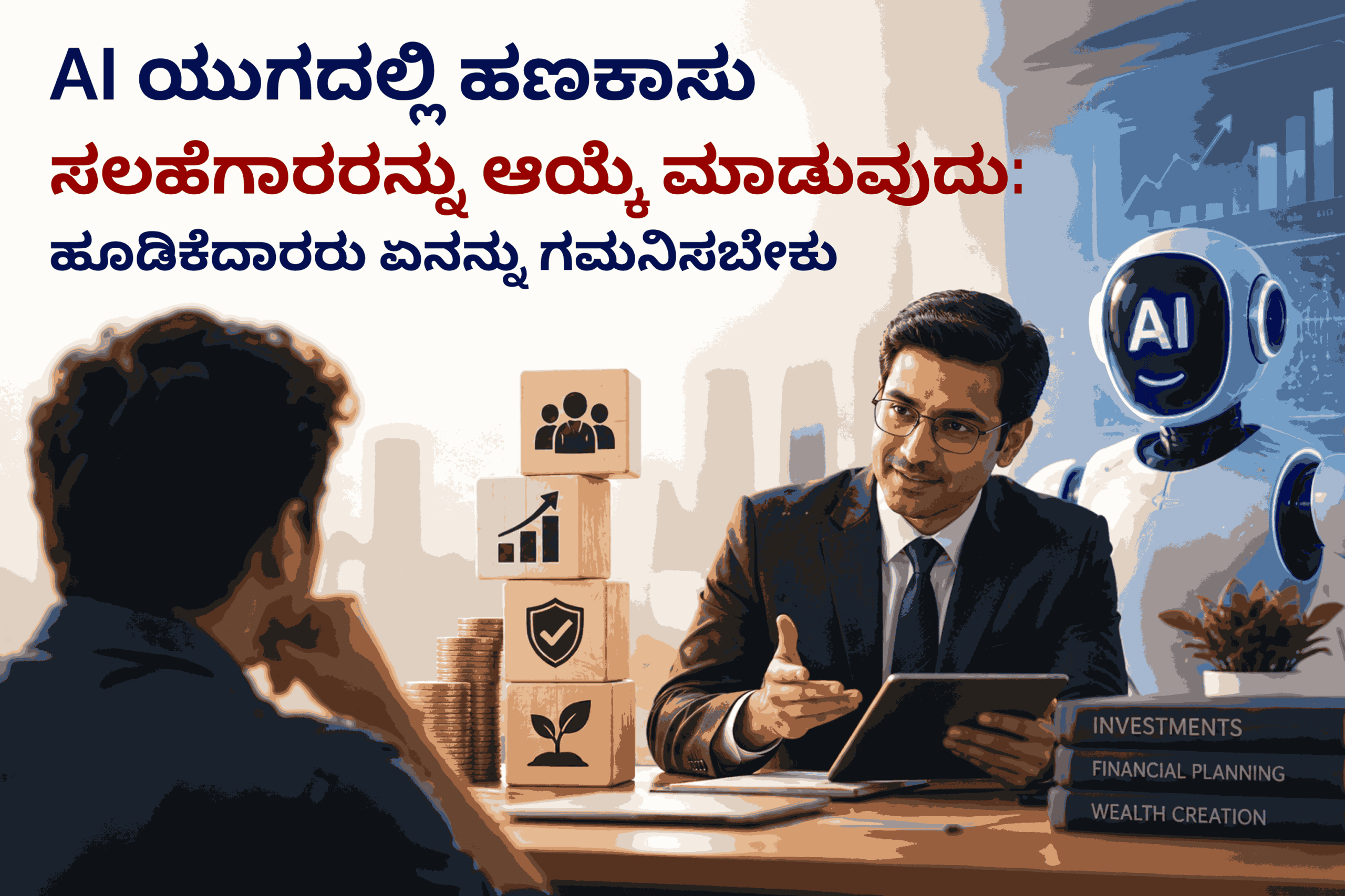 AI ಯುಗದಲ್ಲಿ ಹಣಕಾಸು ಸಲಹೆಗಾರರನ್ನು ಆಯ್ಕೆ ಮಾಡುವುದು: ಹೂಡಿಕೆದಾರರು ಏನನ್ನು ಗಮನಿಸಬೇಕು
