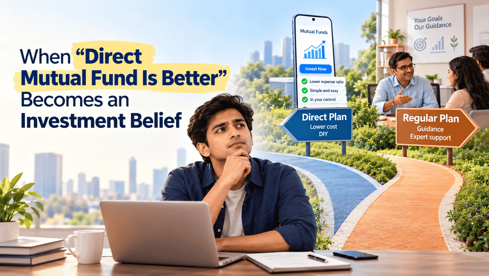 Direct vs regular mutual funds